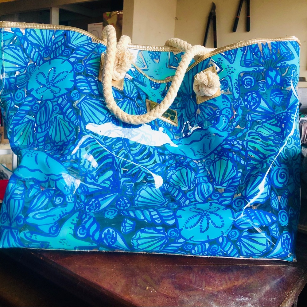 Lilly Pulitzer Waterproof Beach Bag